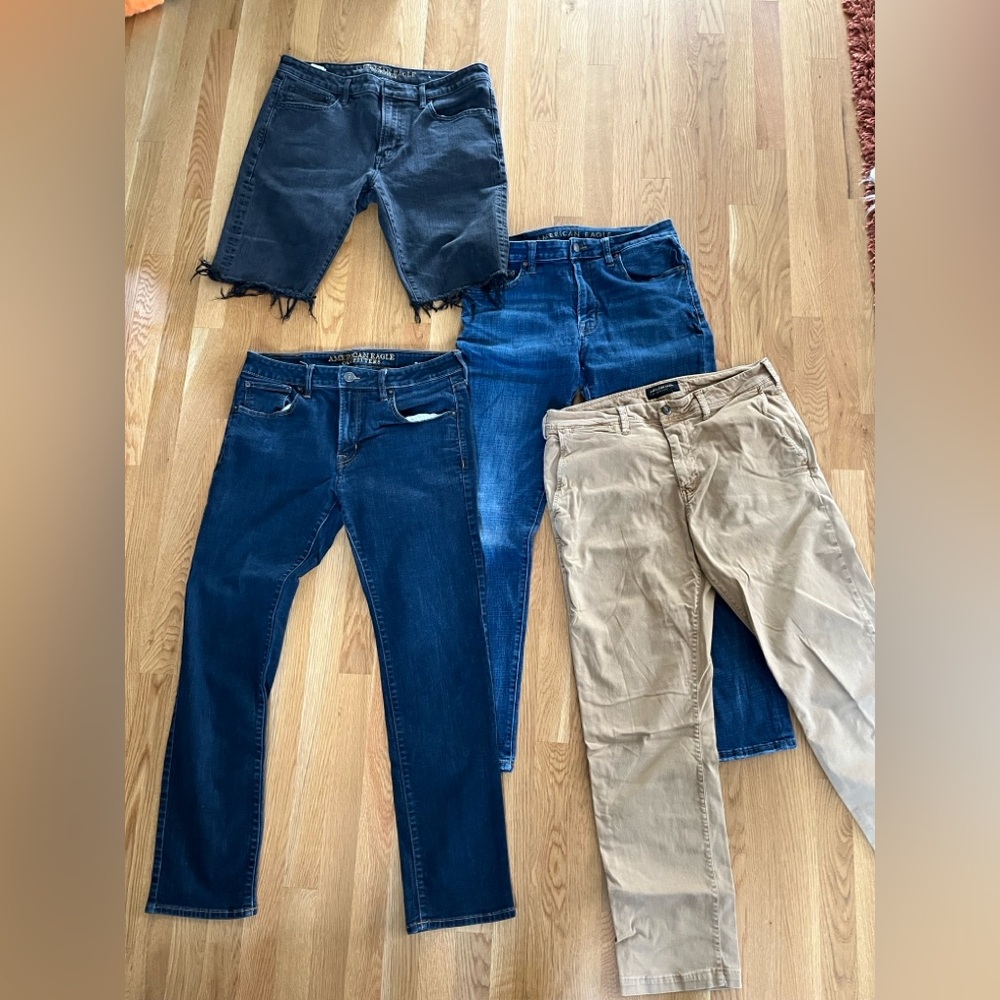 BUNDLE - American Eagle Slim Straight Men's Jeans